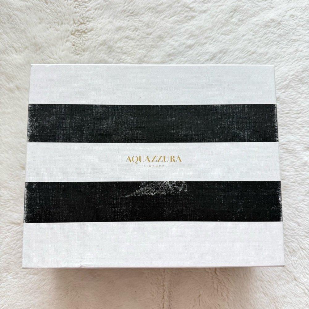 Aquazzura large shoes box Authentic